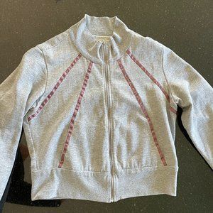 Vintage Dosty Sweatshirt with Satin Decoration